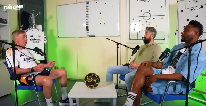 Carlo Ancelotti en el podcast The Obi One
